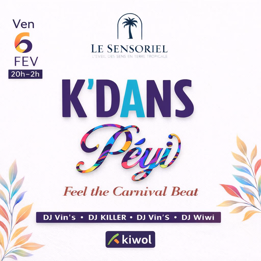 K'DANS PEYI - 6 février 2026 - LE SENSORIEL, Guadeloupe