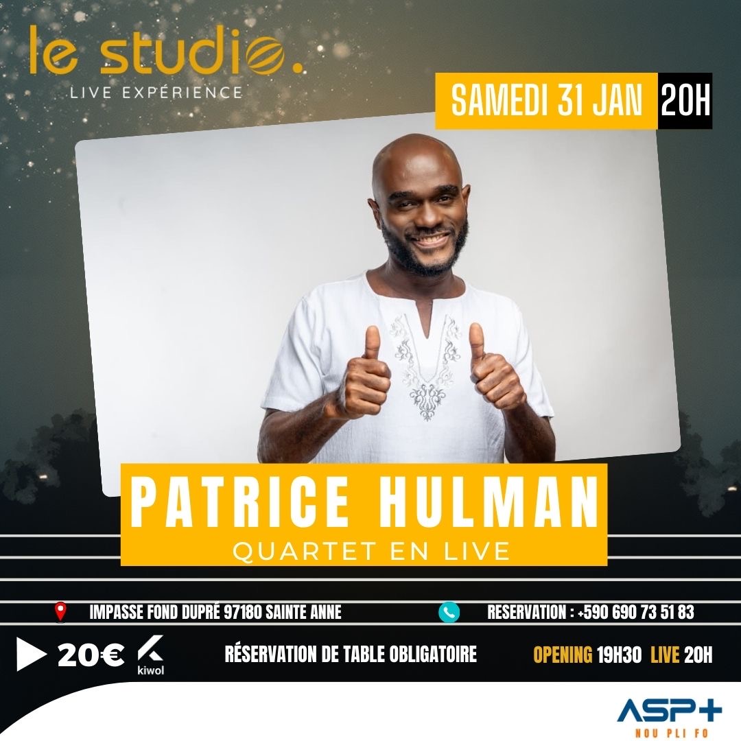 PATRICE HULMAN QUARTET LIVE AU STUDIO