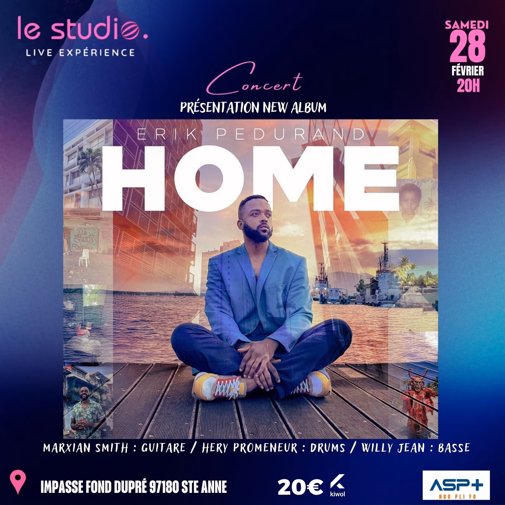 LIVE ERIK PEDURAND PRÉSENTATION NEW ALBUM