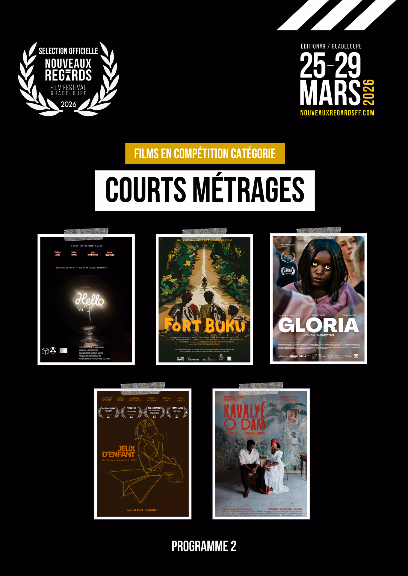 CM FICTION #2 - Programme 2 - NOUVEAUX REGARDS FILM FESTIVAL