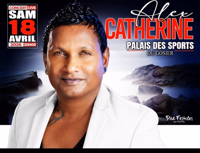 ALEX CATHERINE - LE PRINCE DU ZOUK EN CONCERT - GUADELOUPE