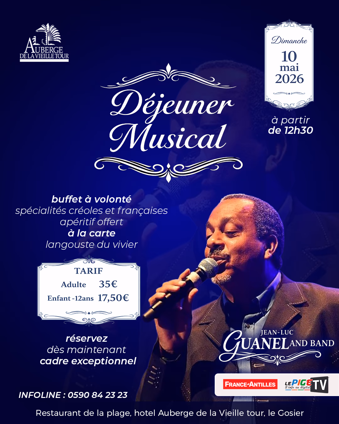 DÉJEUNER MUSICAL JEAN-LUC GUANEL AND BAND