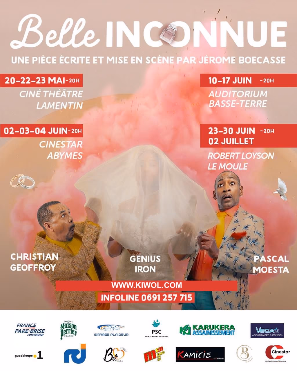 BELLE INCONNUE - 17 JUIN (AUDITORIUM BASSE-TERRE) - 17 juin 2026 - AUDITORIUM, Basse-Terre