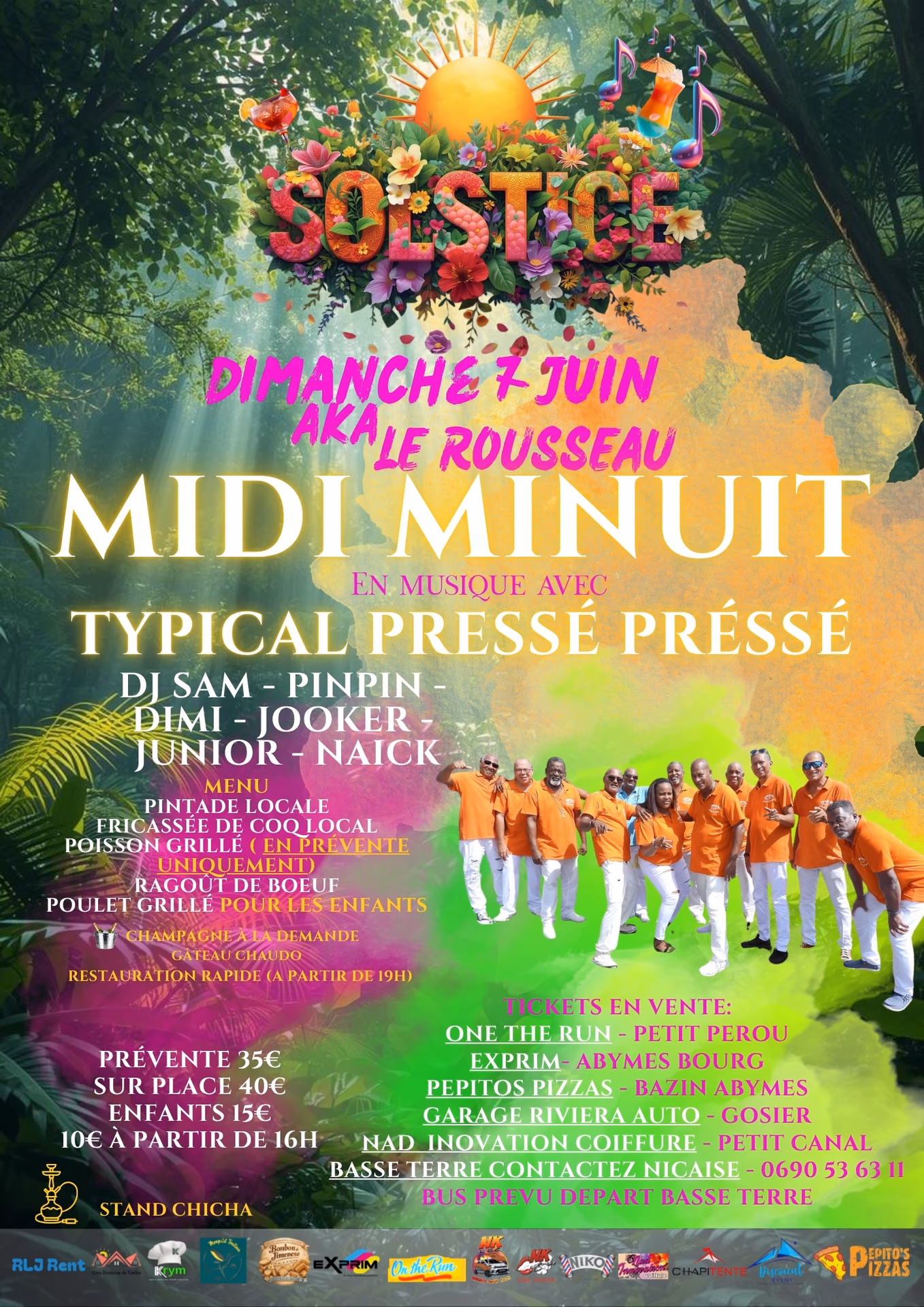 LE SOLSTICE - 7 juin 2026 - AN FON LA CHEZ ROUSSEAU, An Fond la