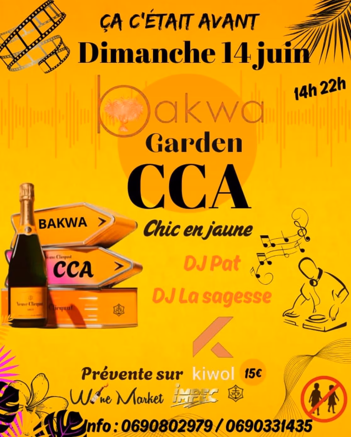 Chic en jaune ! Garden ÇCA - 14 juin 2026 - Bakwa, Les Abymes