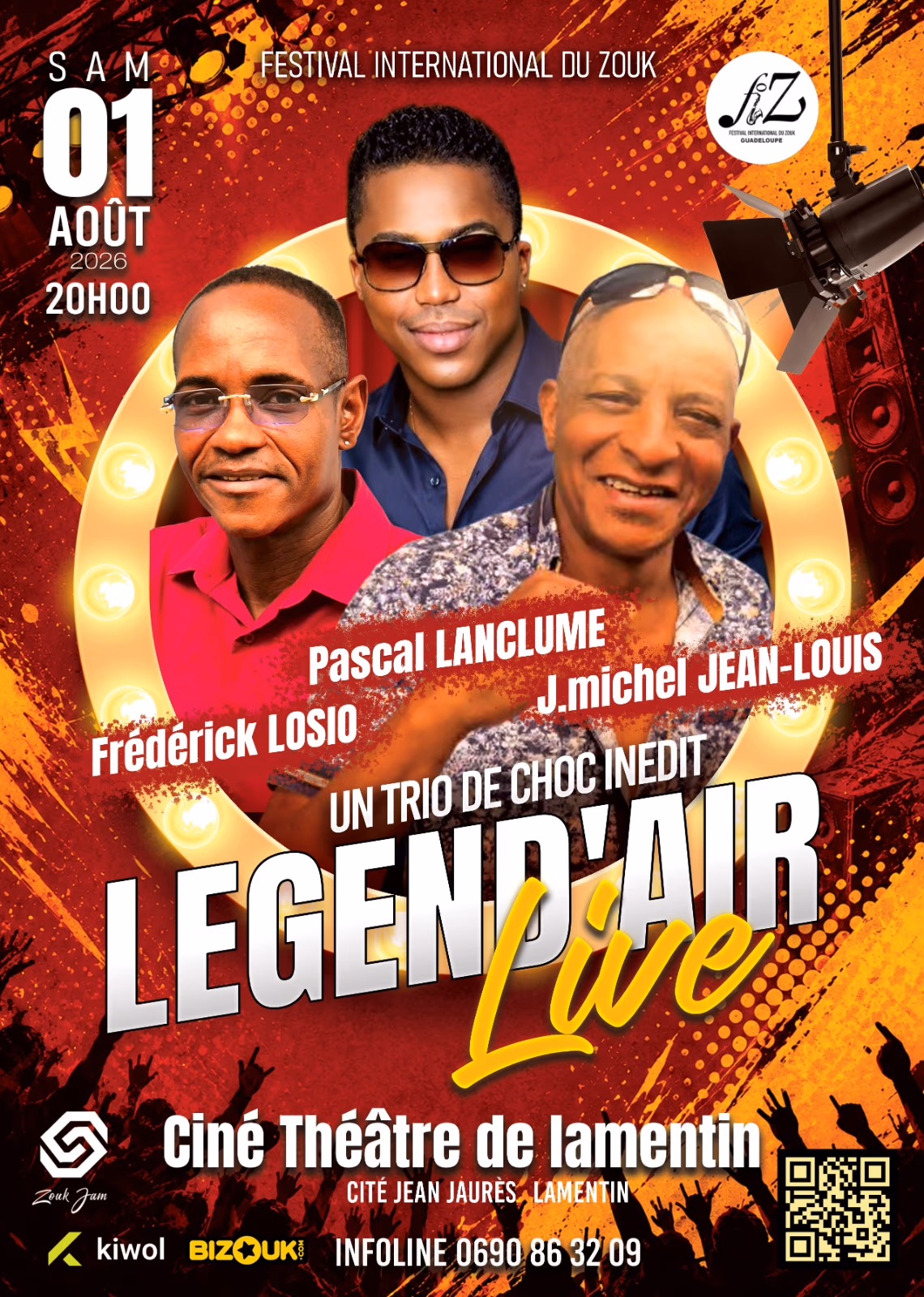 LEGEND'AIR Live - 1 août 2026 - Ciné théâtre, Le Lamentin