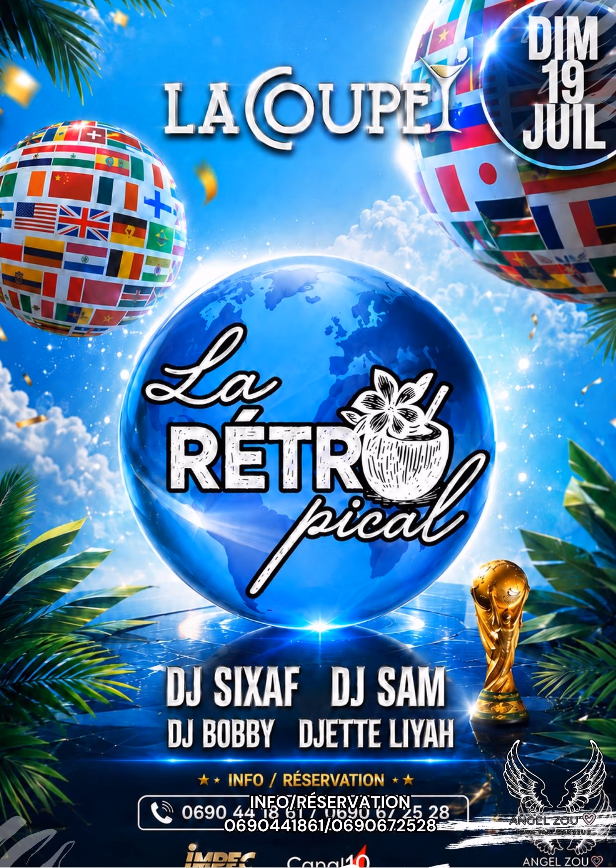 LA RÉTROPICAL SPÉCIAL COUPE DU MONDE - 19 juillet 2026 - LA COUPE, Baie-Mahault
