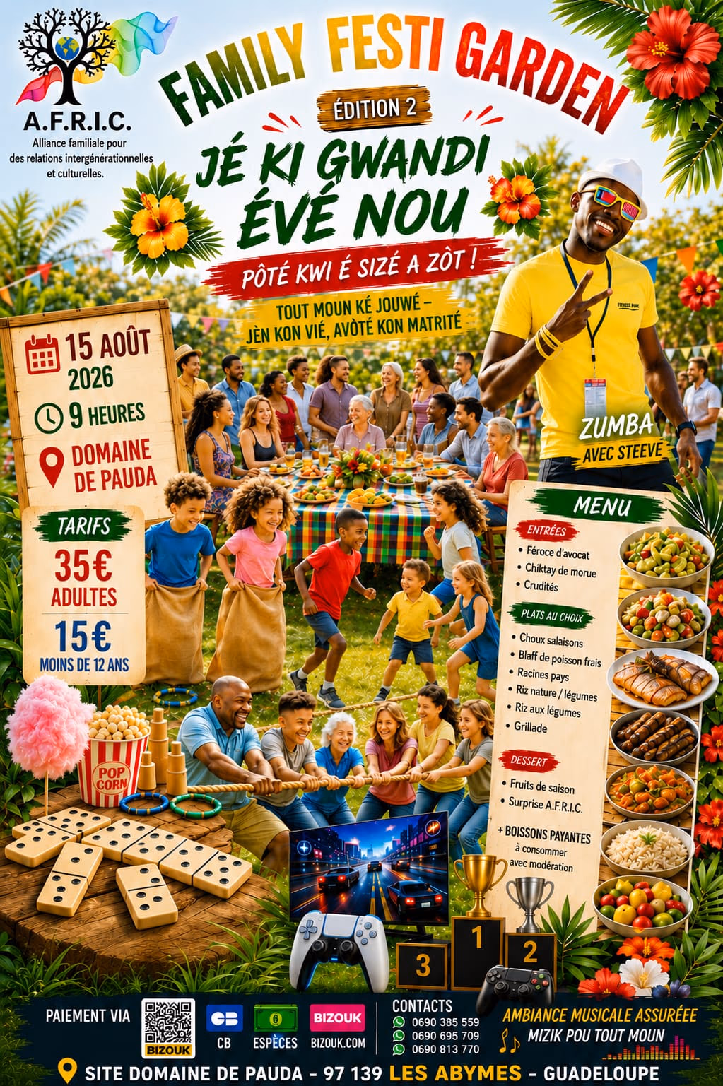Family Festi Garden - 15 août 2026 - Site domaine de pauda, Les Abymes