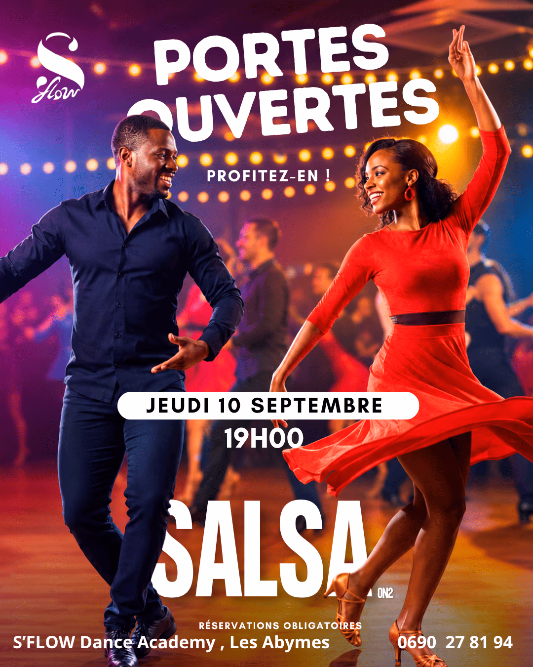 PORTES OUVERTES ADULTES - 10 septembre 2026 - S'FLOW DANCE ACADEMY, Les Abymes