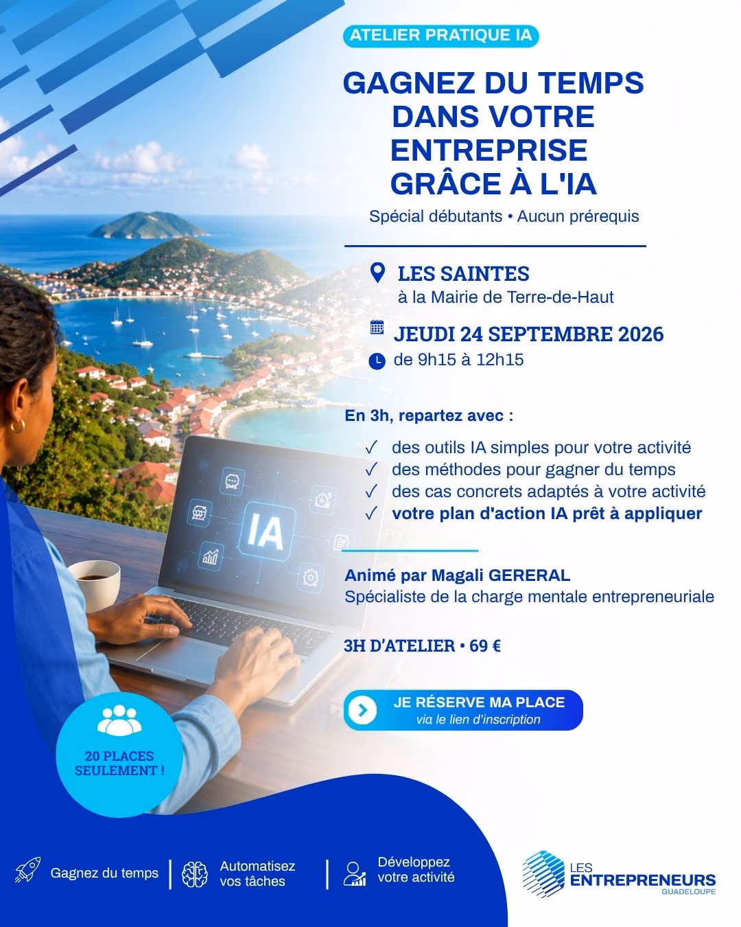 Atelier IA - Les Saintes - 24 septembre 2026 - Mairie de Terre de Haut, Terre-de-Haut
