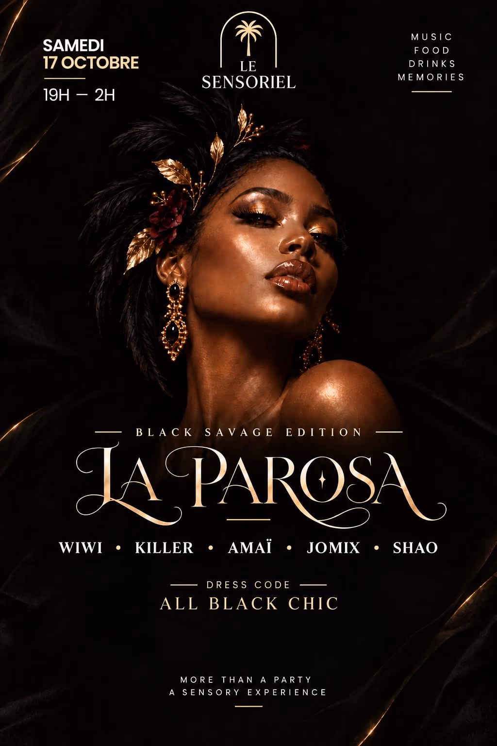 LA PAROSA - 17 octobre 2026 - Le sensoriel, Baie-Mahault