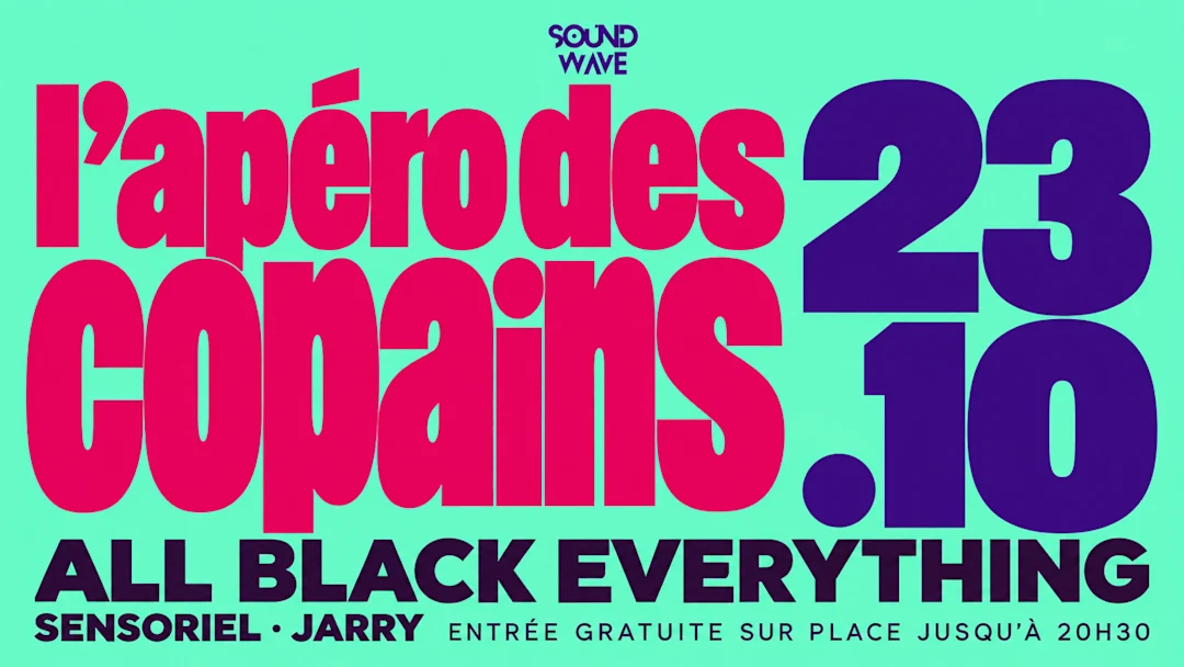 Apéro Des Copains: Le Retour! - 23 octobre 2026 - Le Sensoriel, Baie-Mahault