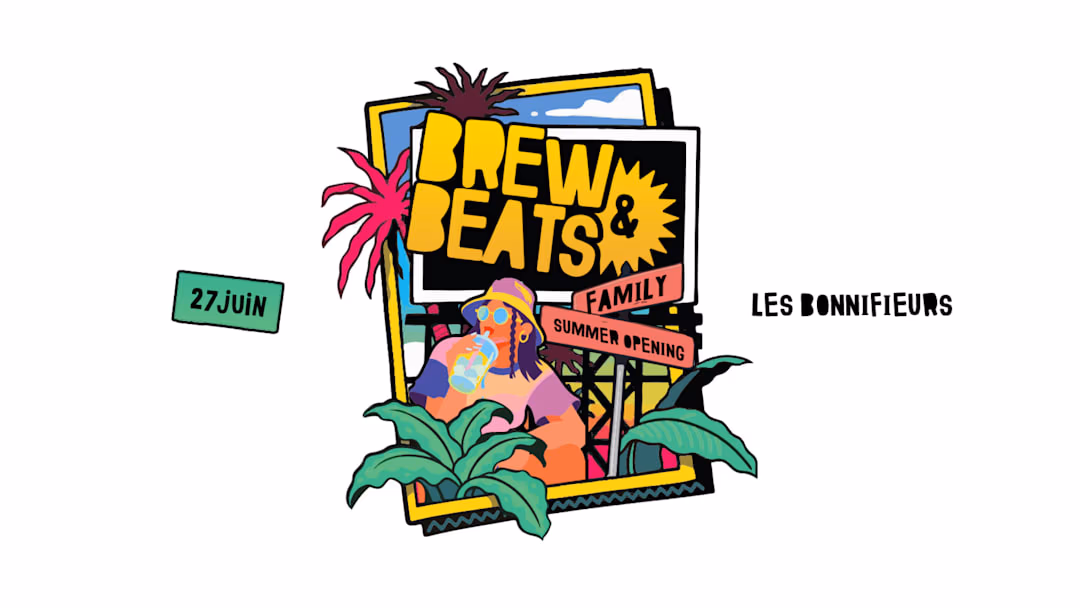 Brew & Beats Family - Summer Opening - 27 juin 2026 - L'Atelier-Les Bonnifieurs, Coffee shop & torréfacteur – café de spécialité en Guadeloupe, Baie-Mahault
