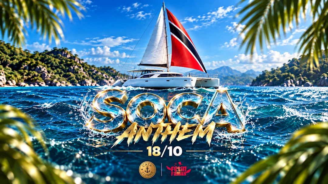 Cata⚓️Clysme Soca Anthem 3 - 18 octobre 2026 - Uhaina Croisieres - Excursion Petite-Terre et Marie Galante en Catamaran, Saint-François