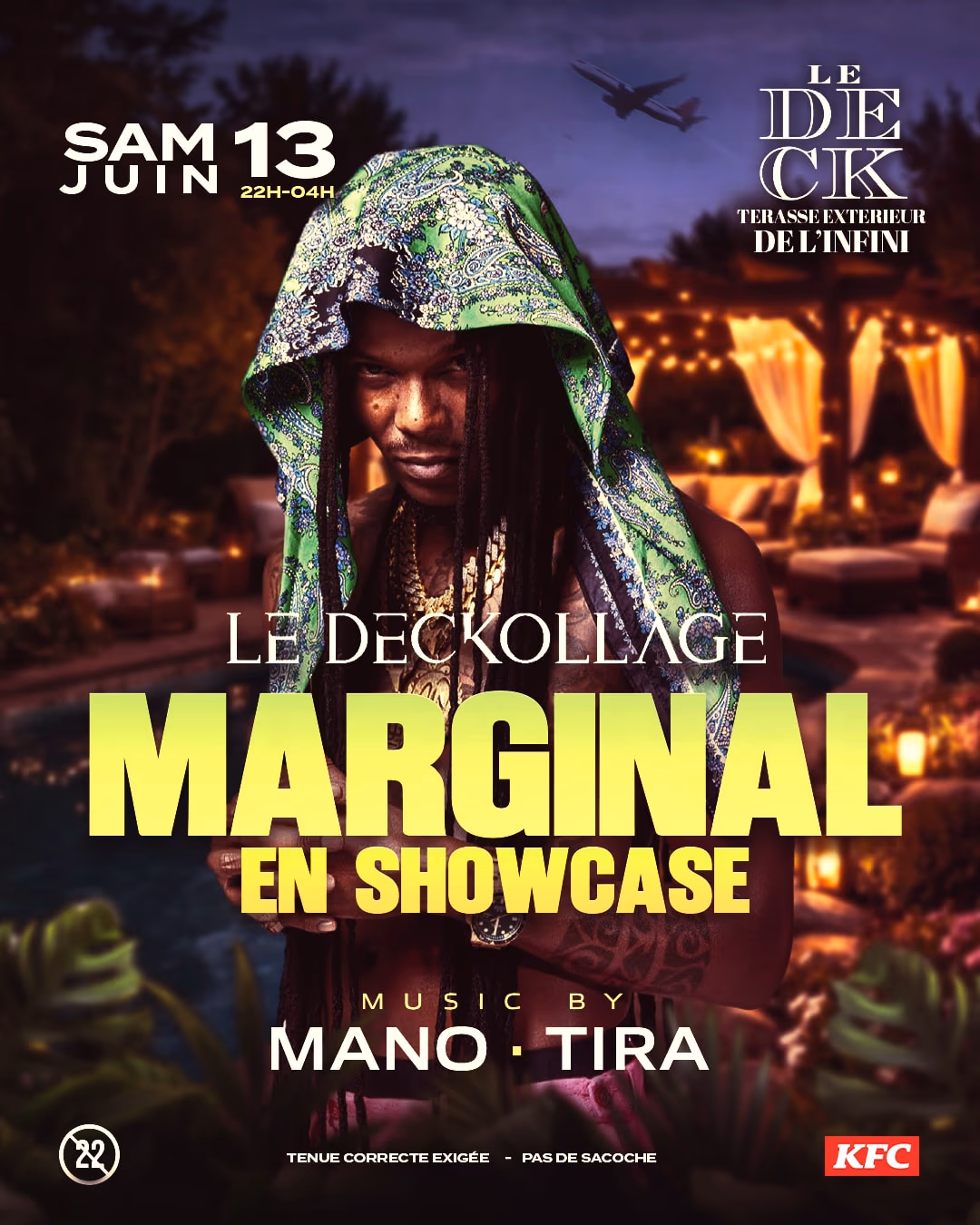 Deckollage - Marginal En Showcase - 13 juin 2026 - Le Gosier, Le Gosier