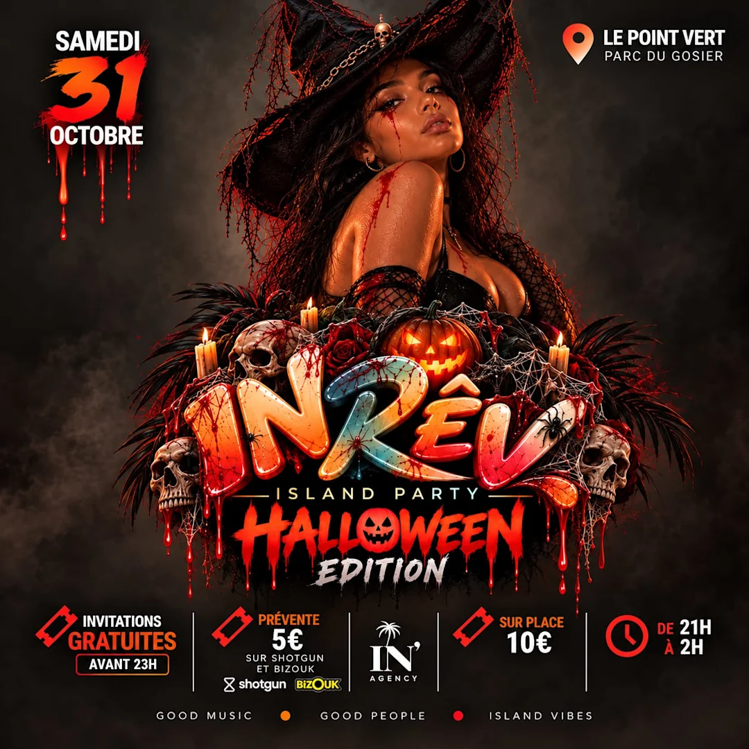 In’Rêv Halloween - 31 octobre 2026 - Le point vert2.0, Le Gosier