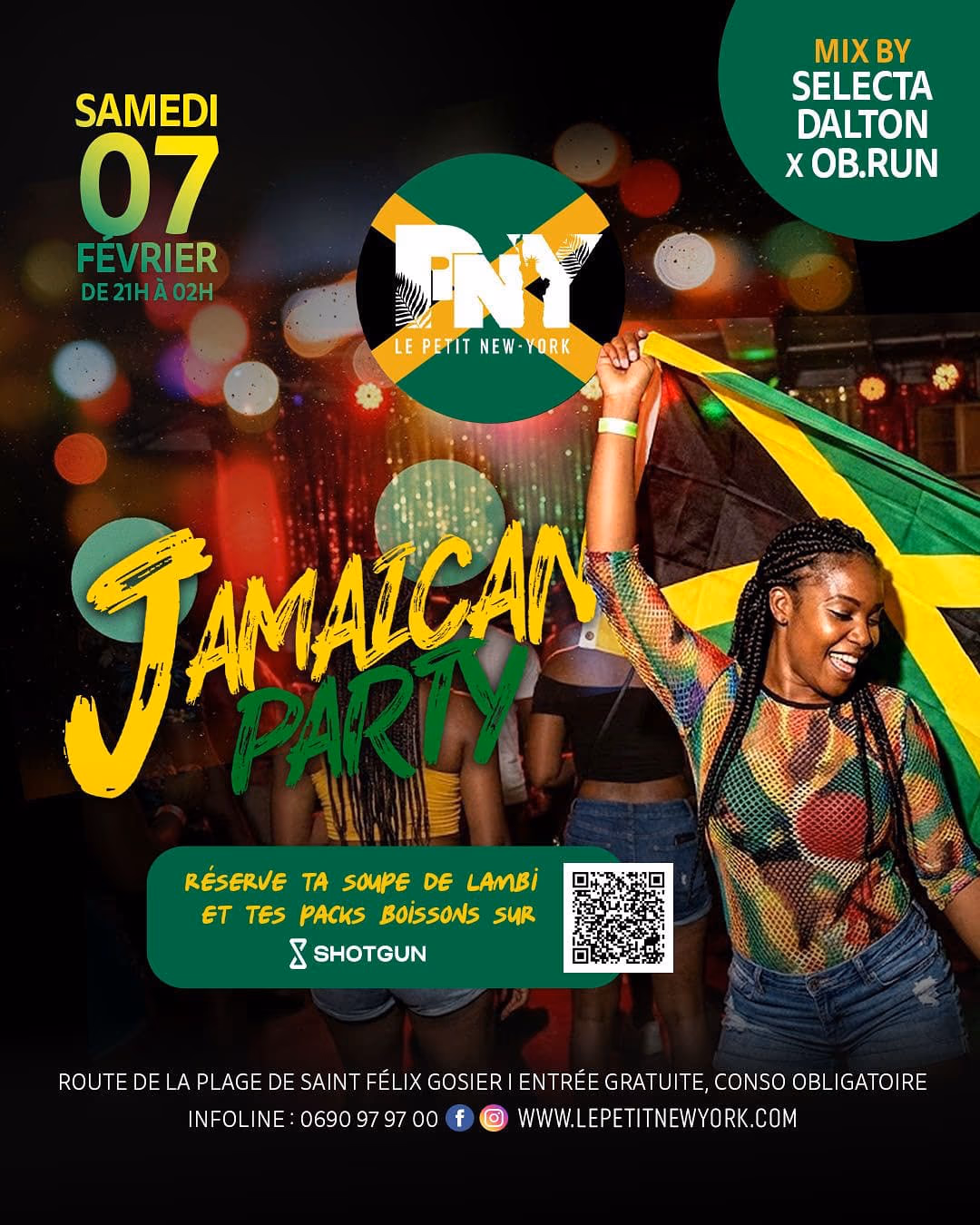 Jamaican Party - 7 février 2026 - Le Gosier