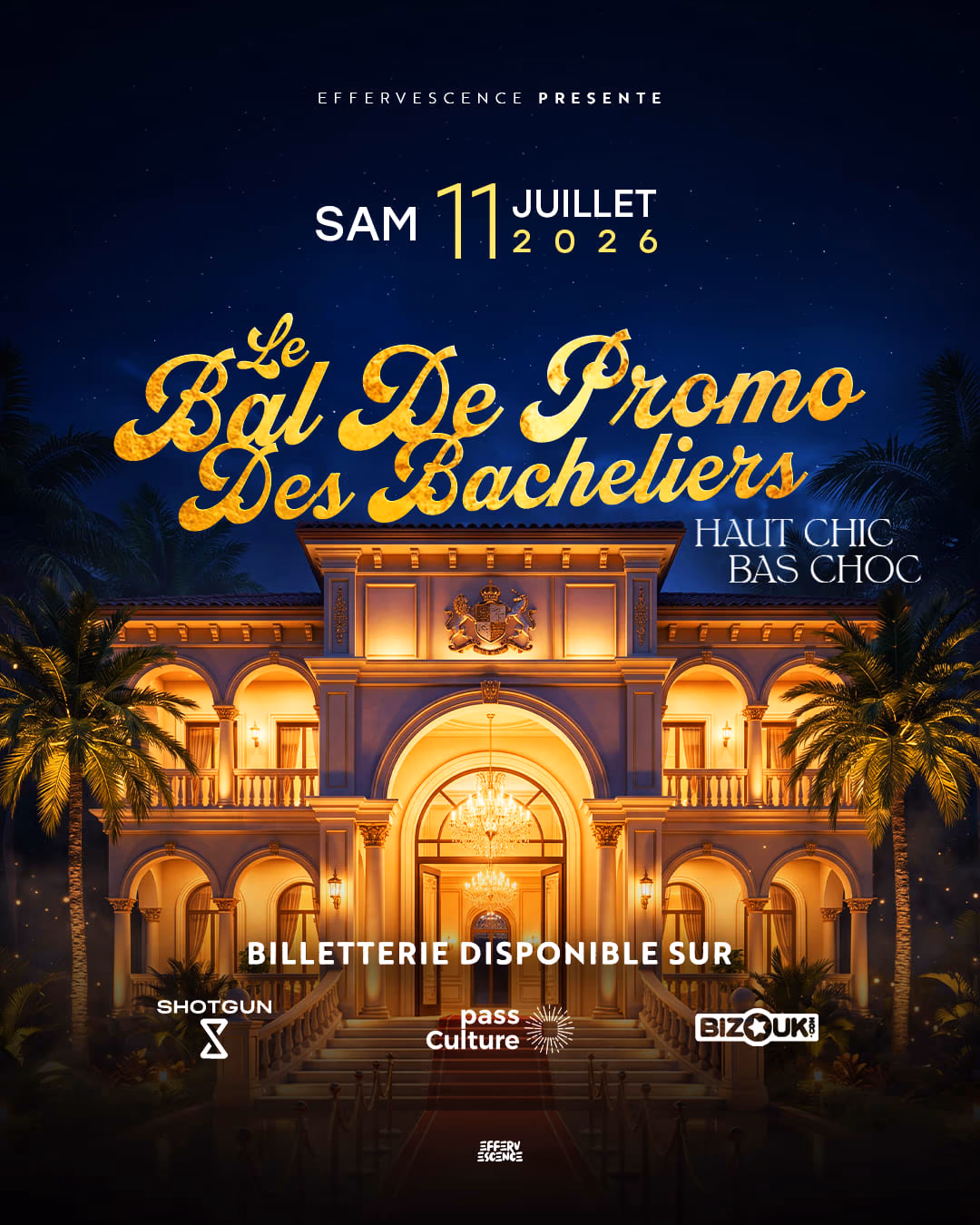 Le Bal De Promo - La Nuit Des Bacheliers - 11 juillet 2026 - Le Gosier, Le Gosier