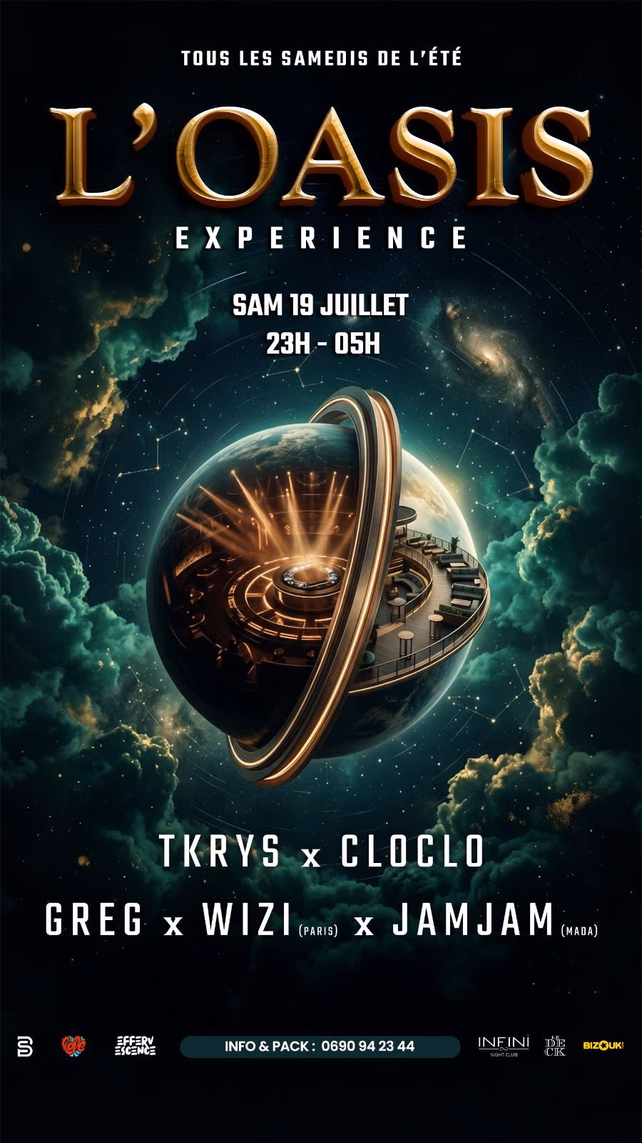 Oasis Exp - 18 Juillet - 18 juillet 2026 - Le Gosier, Le Gosier