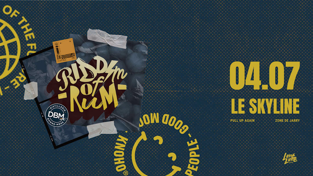 Riddim Of Rum #25 - 4 juillet 2026 - Skyline Restaurant - Bar Lounge, Baie-Mahault