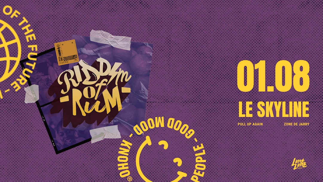 Riddim Of Rum #26 - 1 août 2026 - Skyline Restaurant - Bar Lounge, Baie-Mahault