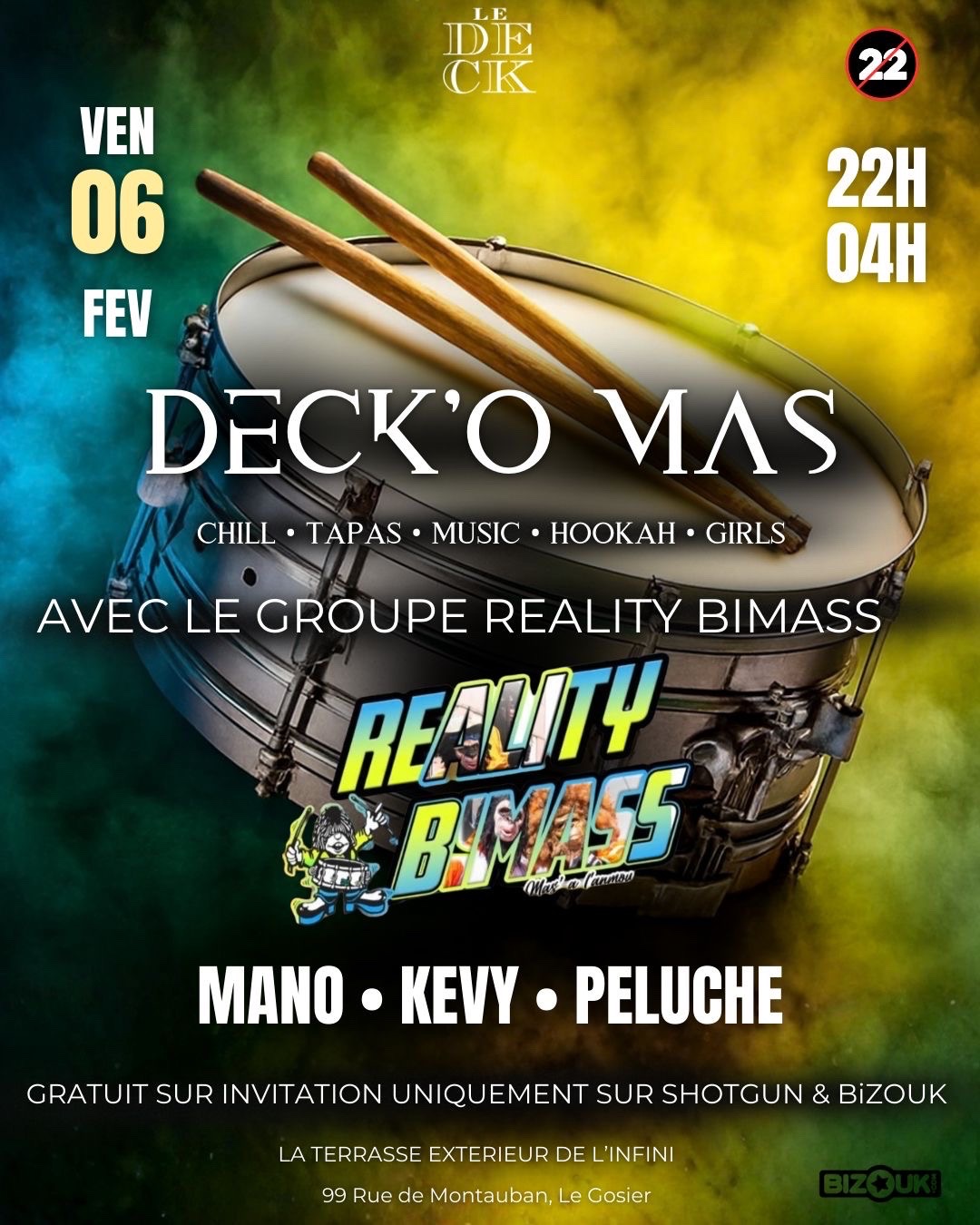 DECK’O MAS - 6 février 2026